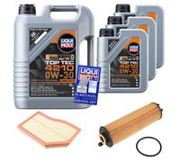 Controllo Set 8 L Liqui Moly Top Tec 4210 0W-30 Per Mercedes B-Klasse GLA