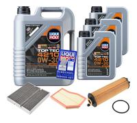 Controllo Set 8 L Liqui Moly Top Tec 4210 0W-30 Per Mercedes B-Klasse GLA