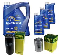 Controllo Set 8 L MANNOL Classic 10W-40 per Audi V8 3.6 quattro 4.2 A6 Avant