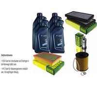 Controllo set 8 L per BMW Olio TwinPowerTurbo 5W-30 MANN-FILTER 7 Serie E65 E66