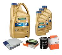 Controllo Set 8 L RAVENOL FO 5W-30 per Honda CR-V III 2.0i-VTEC 4WD 2.4i-VTEC