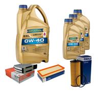 Controllo Set 8 L RAVENOL SSL 0W-40 per Mercedes SL R231 500 63 A M G CLS C218