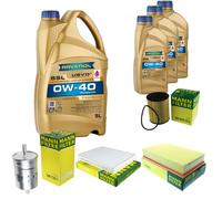 Controllo Set 8 L RAVENOL SSL 0W-40 per VW Multivan V 3.2 V6 Transporter