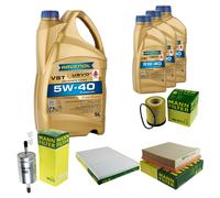Controllo Set 8 L RAVENOL Turbo VST 5W-40 per Opel Omega B 2.5 V6 3.0 2.6