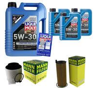 Controllo Set 8L Liqui Moly Longtime 5W-30 per Audi Q5 3.0 TDI quattro A4