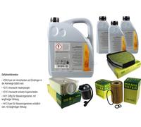 Controllo Set 8L Olio Per Mercedes 229.51 5W30 + MANN Filtro 11105393