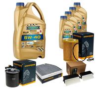 Controllo Set 9L 5W-40 per Mercedes-Benz GLC X253 350 D 4matic E-Klasse W213