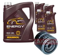 Controllo Set 9L Energy 5W-30 per Ford Mondeo III Turnier 2.5 V6 24V ST220