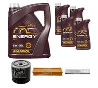 Controllo Set 9L Energy 5W-30 per Ford Mondeo III Turnier 2.5 V6 24V ST220