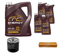 Controllo Set 9L Energy 5W-30 per Ford Mondeo III Turnier 2.5 V6 24V ST220