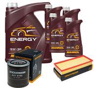 Controllo Set 9L Energy 5W-30 per Ford Mondeo III Turnier 2.5 V6 24V ST220