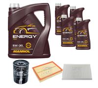 Controllo Set 9L Energy 5W-30 per Land Rover Range 4.2 4x4 4.4 Discovery III