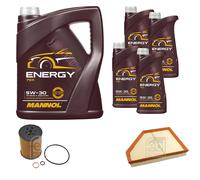 Controllo Set 9L MANNOL Energy 5W-30 per BMW X5 E70 4.8i xDrive xDrive48i