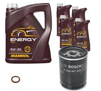 Controllo Set 9L MANNOL Energy 5W-30 per Mazda BT-50 Pick-up 2.5 MRZ-CD 4x4