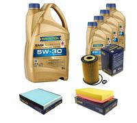 Controllo Set 9L RAVENOL SMP 5W-30 per VW Transporter VI Kasten 2.0 TDI