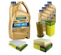 Controllo Set 9L RAVENOL SSL 0W-40 per Audi A4 Avant 3.2 FSI quattro