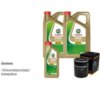 Controllo Set Castrol EDGE 5W-30 M Motore 11L Per Ford Ranger 2.5 TD 4x4
