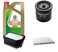 Controllo Set castrol edge 5W-30 M Motore 5L per Kia Rio (III 1.4