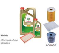 Controllo Set castrol edge 5W-30 M Motore 6L per Kia Stonic 1.6 Crdi Rio