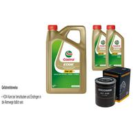 Controllo Set castrol edge 5W-30 M Motore 7L per Nissan Pick-Up 2.5 Td 4WD