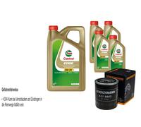 Controllo Set Castrol EDGE 5W-30 M Motore 9L Per Ford Ranger 2.5 TD 4x4