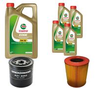 Controllo Set Castrol EDGE 5W-30 M Motore 9L Per Nissan Terrano II 2.7 TD