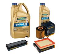 Controllo Set DENCKERMANN 6 L RAVENOL Turbo VST 5W-40 per MINI Cooper One