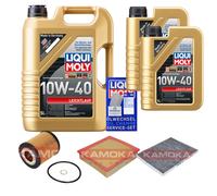 Controllo Set Liqui Moly 10W-40 Leichtlauf 7L Per Opel Omega B Caravan 2.5