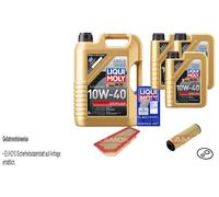 Controllo set Liqui Moly 10W-40 Play Run 8L per Mercedes Benz Classe C
