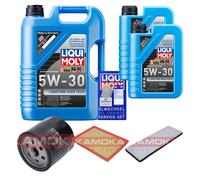 Controllo Set Liqui Moly 5W-30 Longtime 7L Per Opel Astra F CC 1.6 Si 2.0