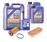 Controllo Set Liqui Moly 5W-40 7L per Audi Tt 2.0 TFSI VW Golf V EOS Unità Di