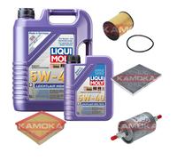 Controllo Set Liqui Moly Leichtlauf 5W-40 6L Per Opel Omega B 2.6 V6 2.5 3.0