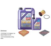 Controllo Set Liqui Moly Leichtlauf 5W-40 6L Per Opel Omega B 2.6 V6 2.5 3.0