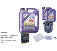 Controllo Set Liqui Moly Leichtlauf High Tech 5W-40 7L Per KIA Soul II