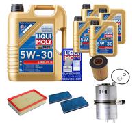 Controllo Set Liqui Moly Longlife 5W-30 9L per BMW 7er 750i Sx. 740i