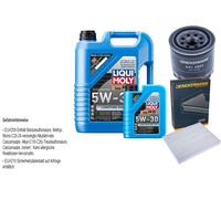 Controllo Set Liqui Moly Longtime High Tech 5W-30 6L Per KIA Soul II 1.6 GDi