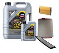 Controllo Set Liqui Moly Top Tec 4100 5W-40 6L Per BMW 3er Touring 320d
