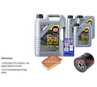 Controllo Set Liqui Moly Top Tec 4100 5W-40 8L Per Renault Grand Scénic III