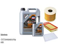 Controllo Set Liqui Moly Top Tec 4200 5W-30 6L per Peugeot 407 Nero Bianco 2.0