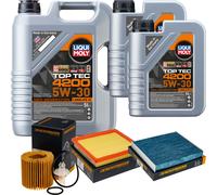 Controllo Set Liqui Moly Top Tec 4200 5W-30 7L Per Toyota RAV 4 IV 2.5