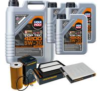 Controllo Set Liqui Moly Top Tec 4200 5W-30 8L Per KIA Sportage 2.0 CRDi AWD