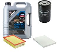 Controllo Set Liqui Moly Top Tec 4600 5W-30 5L Per VW Polo Classic 75 1.6 100