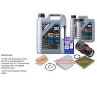 Controllo Set Liqui Moly Top Tec 4600 5W-30 7L per Legno Toyota Verso 2.0 D-4D