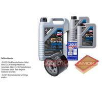 Controllo Set Liqui Moly Top Tec 4600 5W-30 7L Per Renault Grand Scénic II