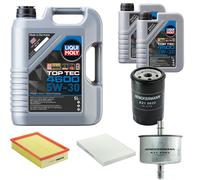Controllo Set Liqui Moly Top Tec 4600 5W-30 7L Per VW Polo Classic 75 1.6 100