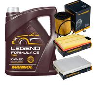 Controllo Set MANNOL 0W-20 LEGEND Formula C5 5L Per Volvo XC60 D4 D3 V60