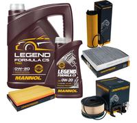 Controllo Set MANNOL 0W-20 LEGEND Formula C5 6L Per Mercedes-Benz E-Klasse