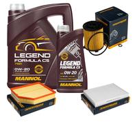 Controllo Set MANNOL 0W-20 LEGEND Formula C5 6L Per Volvo XC60 II 2.0 D4