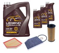 Controllo Set mannol 0W-20 Legend Formula C5 8L per BMW X3 xDrive20i