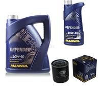 Sct Controllo Set 5L mannol Defender 10W-40 per Opel Zafira a. 1.8 16V